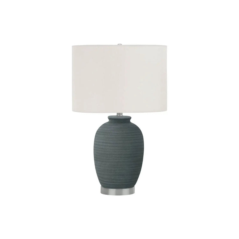 Lighting, Table Lamp, Ceramic, Contemporary - Blue by Unique Piece Furniture