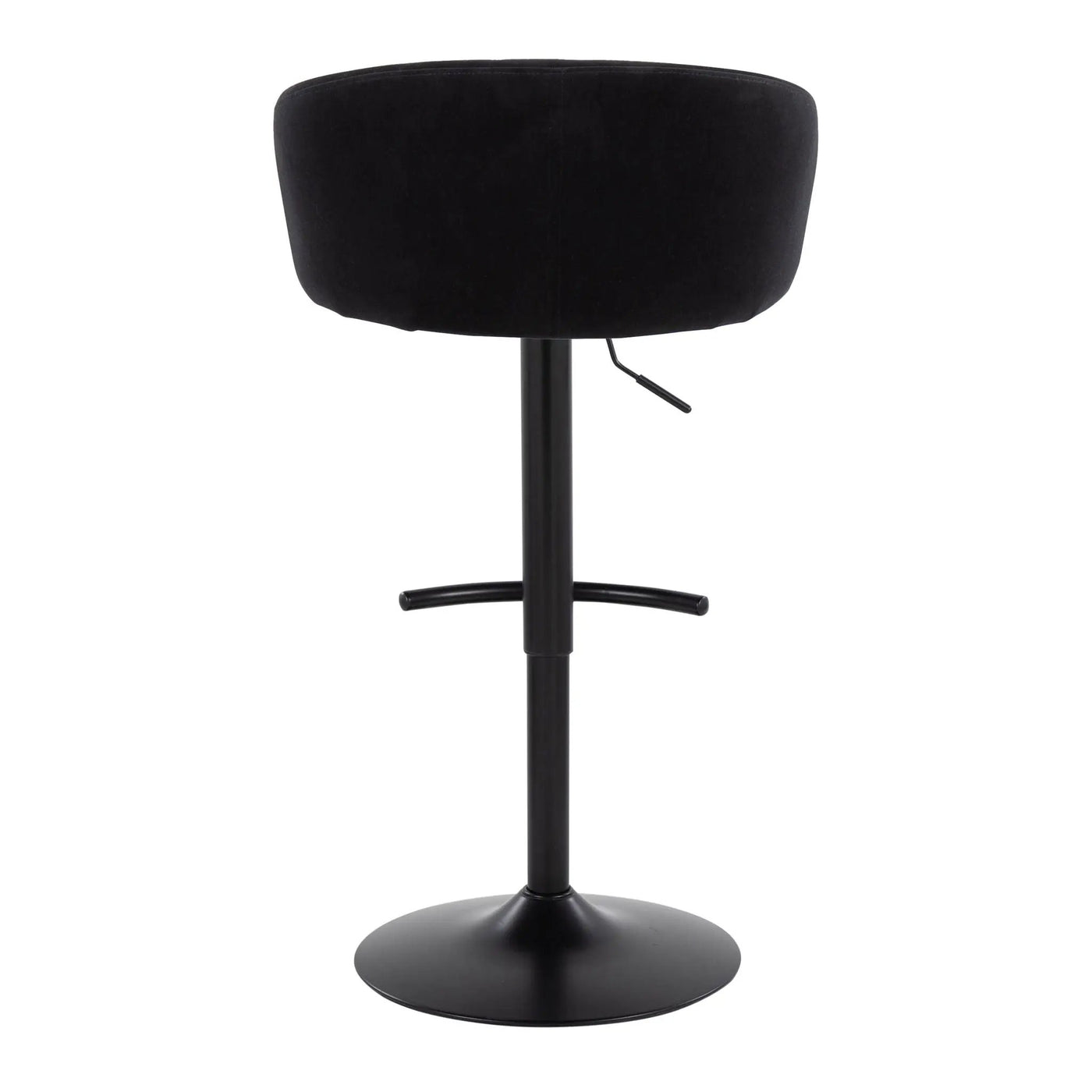 Claire - Contemporary Adjustable Barstool With Swivel With Rounded T Footrest (Set of 2) by Unique Piece Furniture