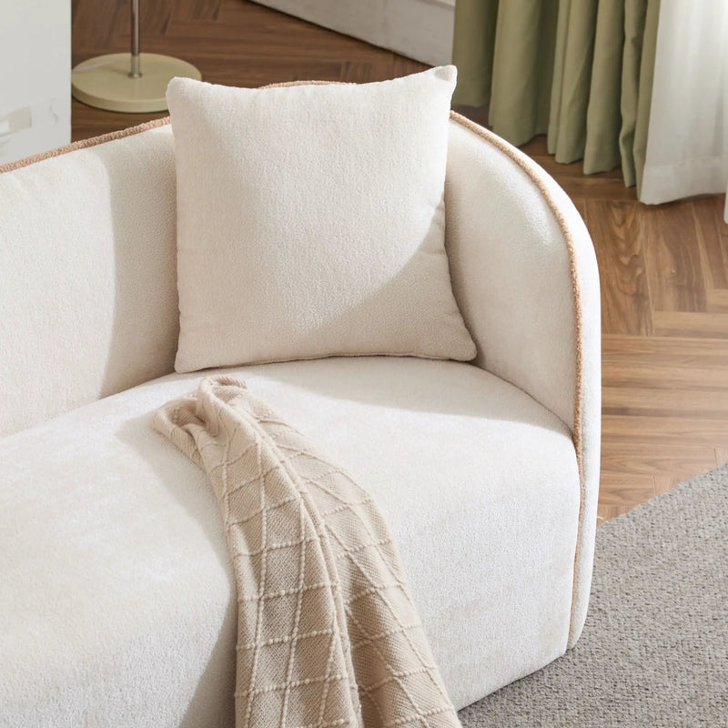 Coral - Curved Sofa, 3 Seater