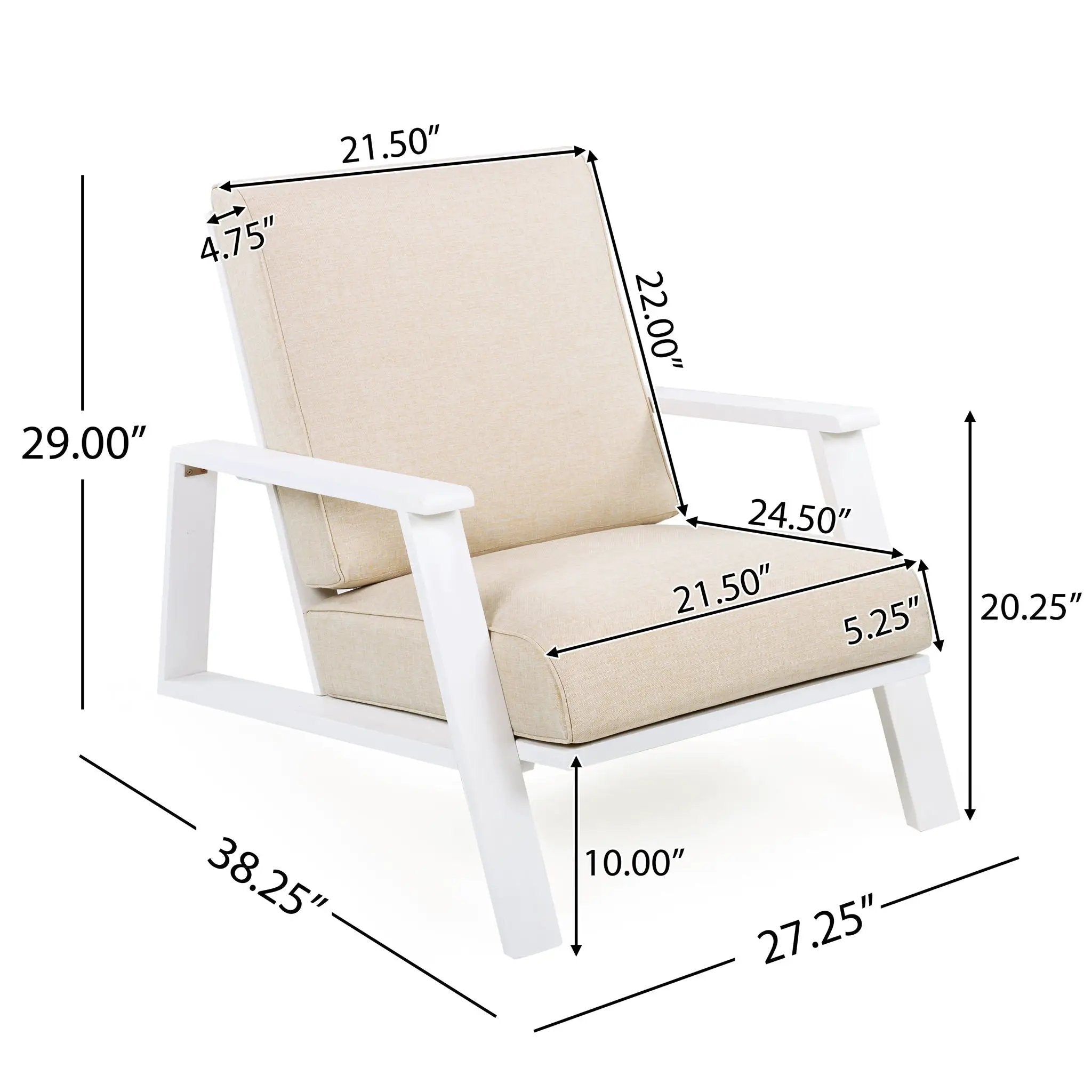 Outdoor Patio Lounge Chair by HouseOfZazla