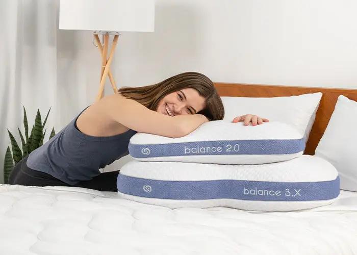 BedGear Balance Cuddle Curve 3.X Pillow, White by HouseOfZazla
