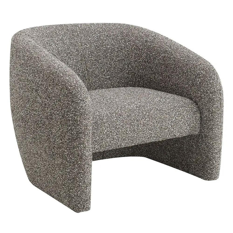 Livia - Accent Chair - Brown & Gray Tweed by Unique Piece Furniture