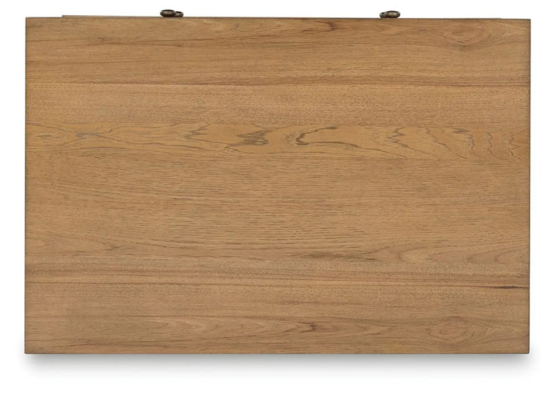 Sharlance - Lift Top Cocktail Table - Light Brown by Unique Piece Furniture