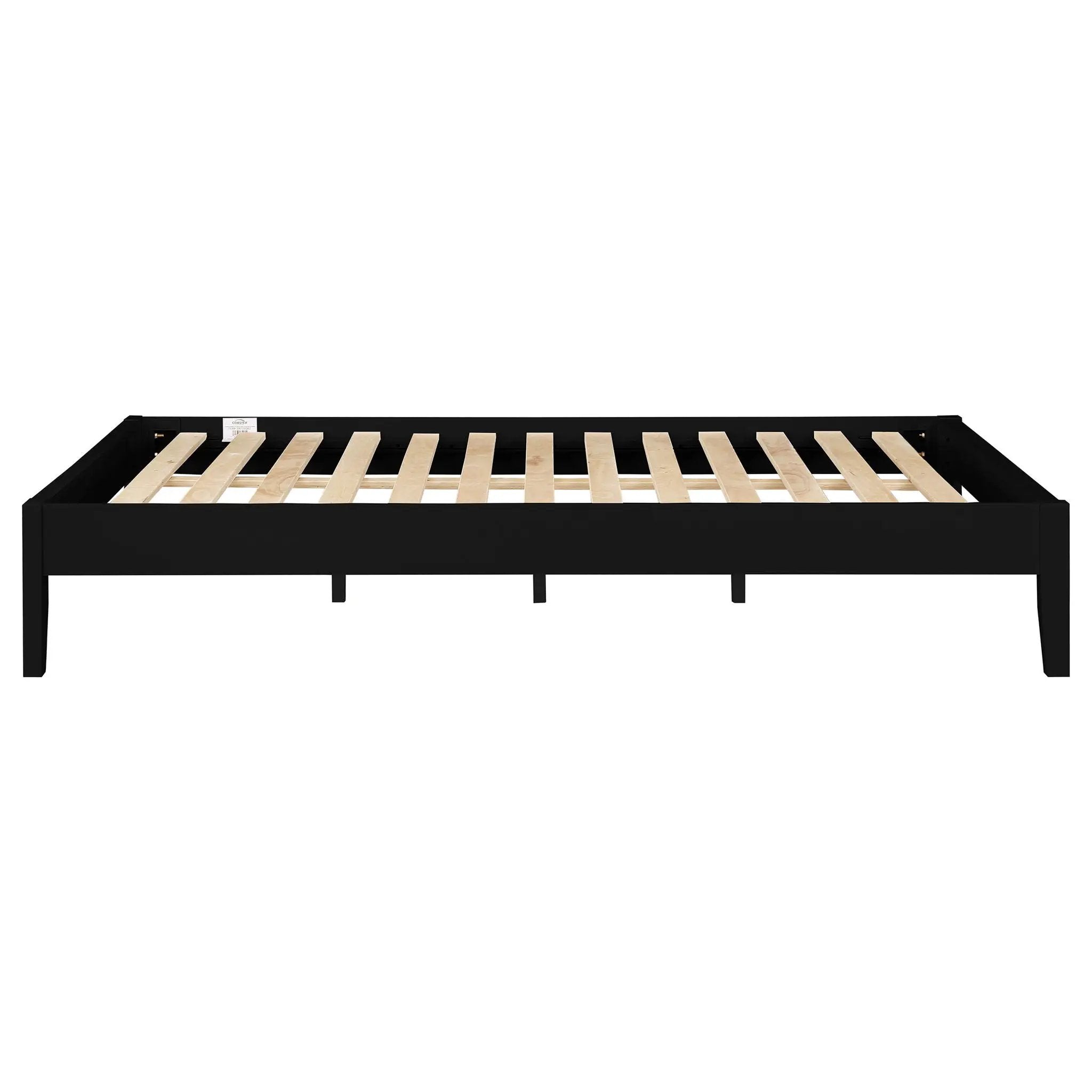 Hounslow Queen Universal Platform Bed Black by Unique Piece Furniture