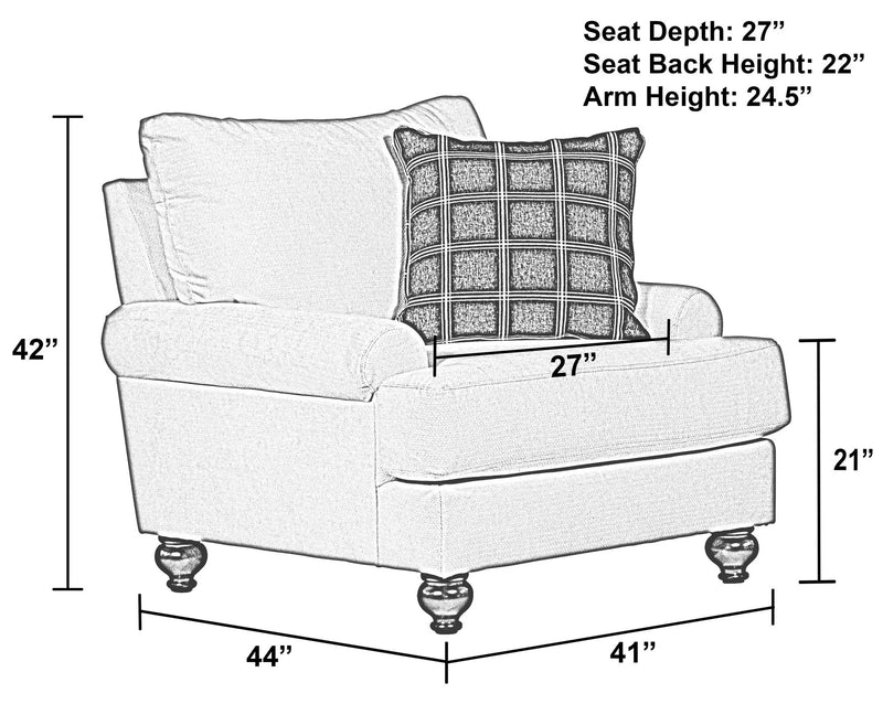 Cumberland - Chair - Ecru by Unique Piece Furniture