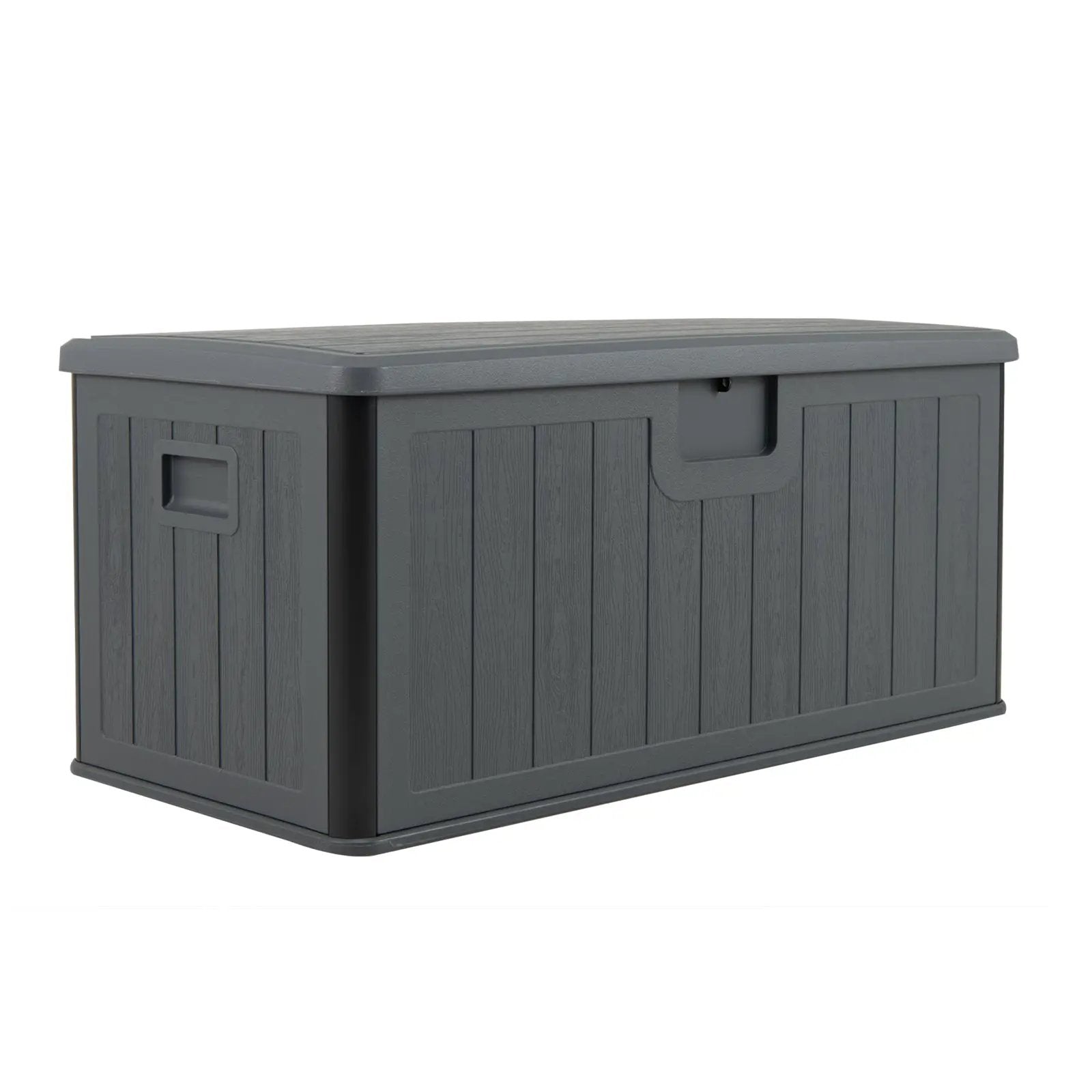 100 Gallon Large Deck Box with Lockable Lid for Patio by DirectDeals