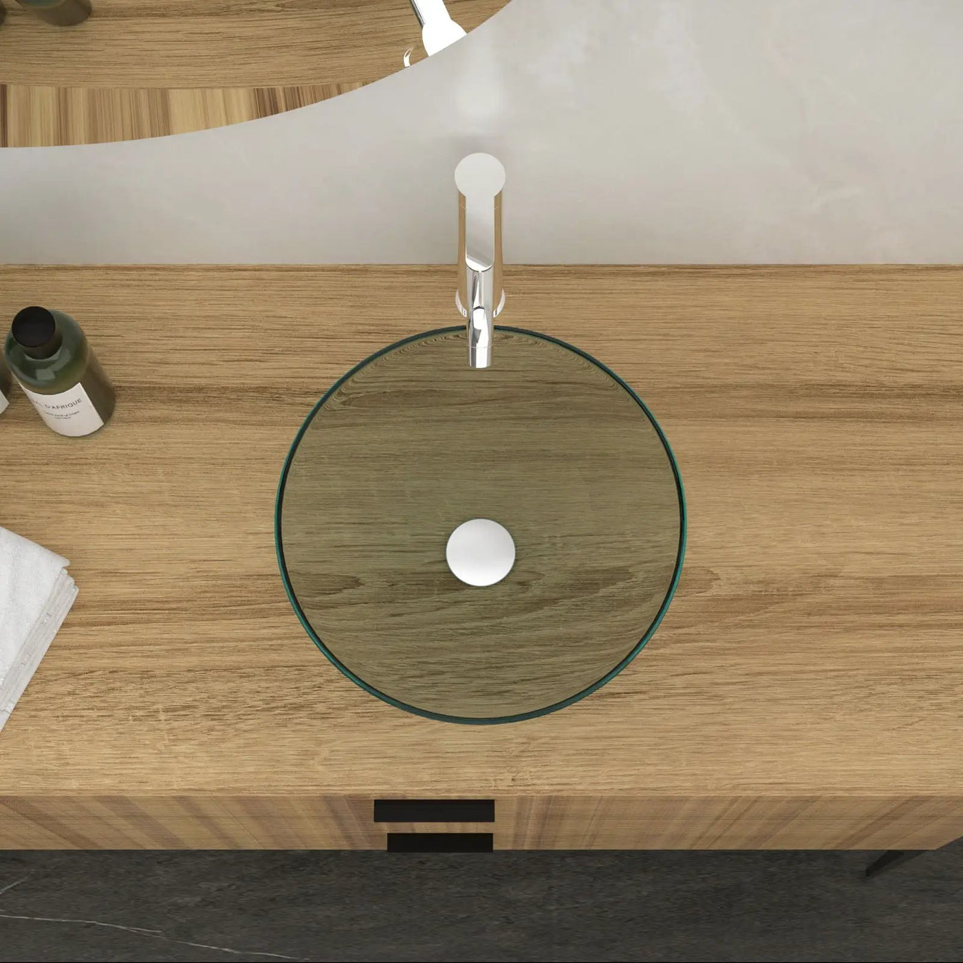 Vessel Sink With Faucet And Pop-Up Drain by HouseOfZazla