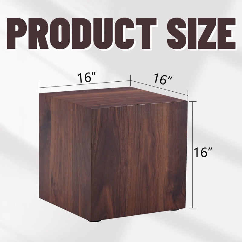 Luxurious Wood Grain Coffee Table Elegant Design For Living Room - Walnut by HouseOfZazla