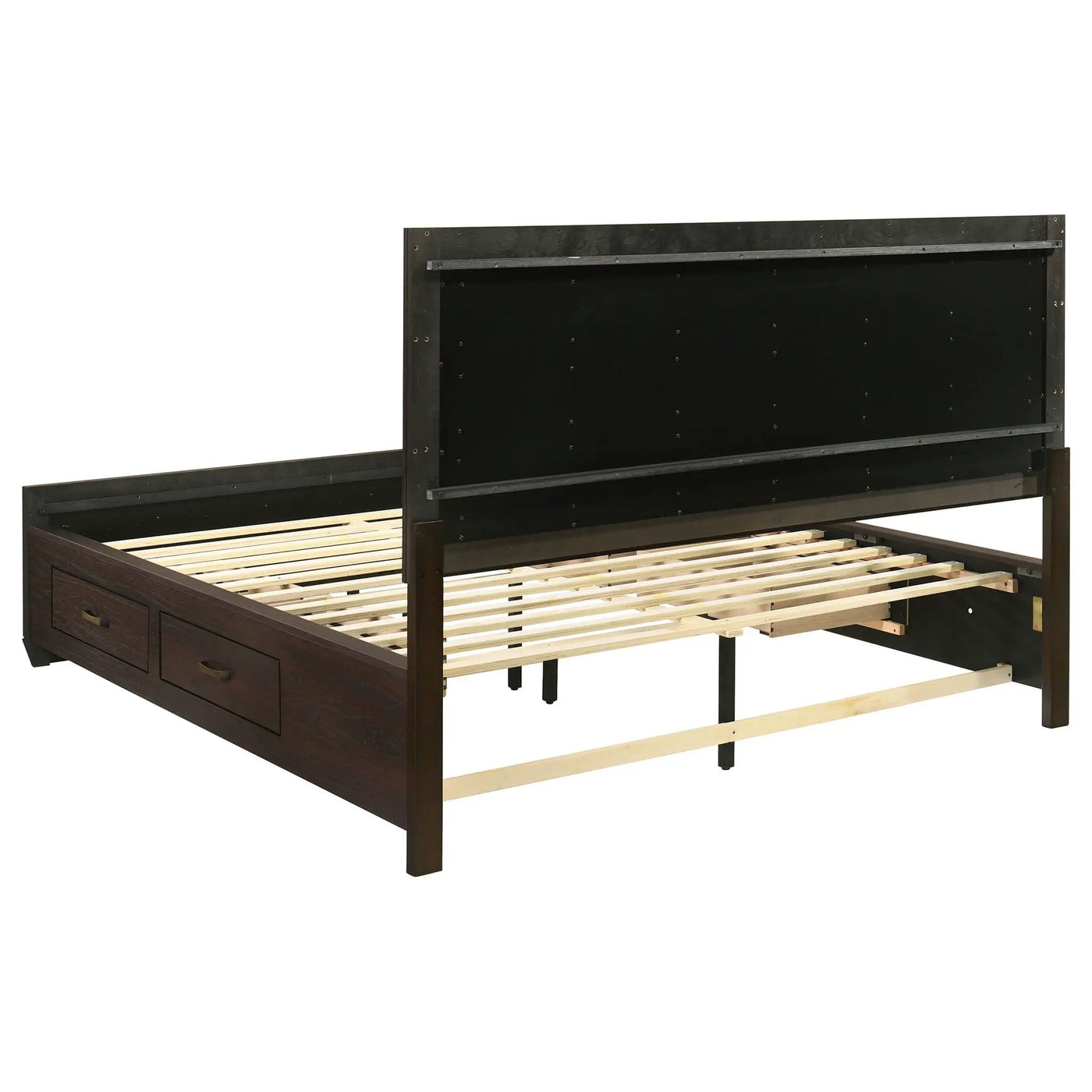 Holmgren - Panel Bed With Side Drawers by HouseOfZazla