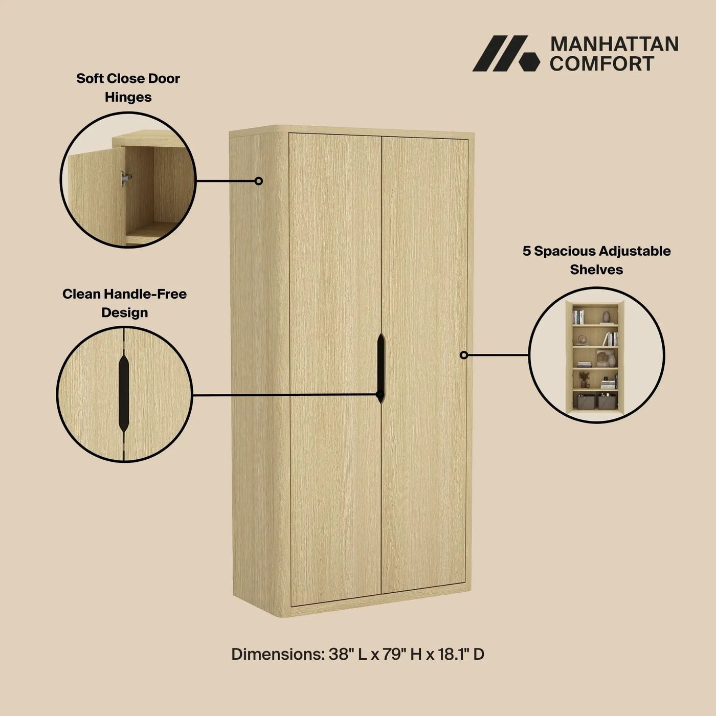Rivington - Bookcase Cabinet by HouseOfZazla