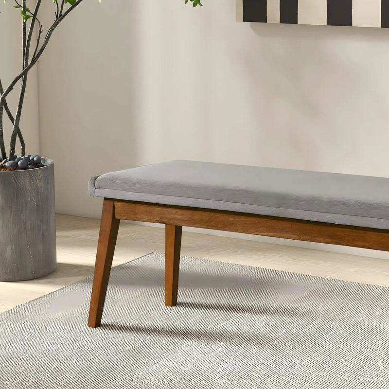 Warren - Bench - Ash Gray by HouseOfZazla