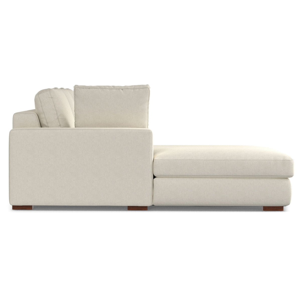 Charlie Deep Seater Sectional Sofa with Performance Fabric - Dark Gray or Beige, photo 9 of 26