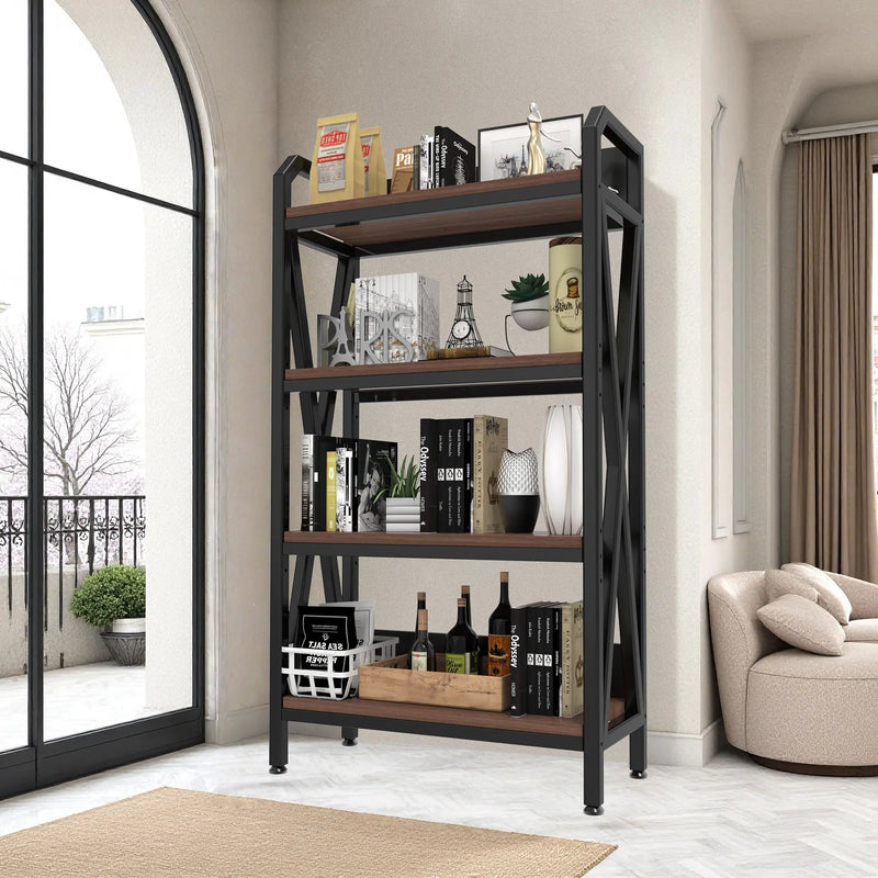 56.30'' Bakers Rack with 4-Level Storage Shelves by HouseOfZazla