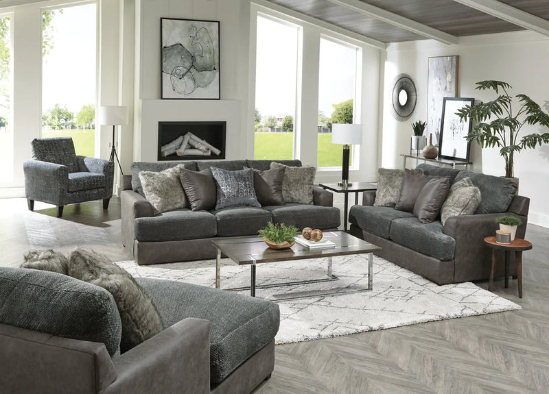 Boulevard - Chaise - Graphite by Unique Piece Furniture