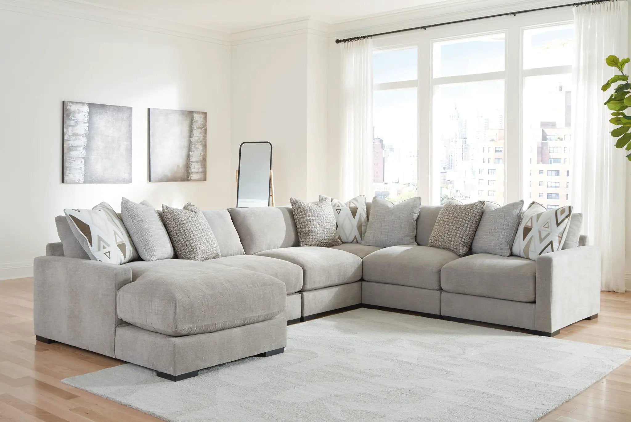 Aslan Court - Sectional by Unique Piece Furniture