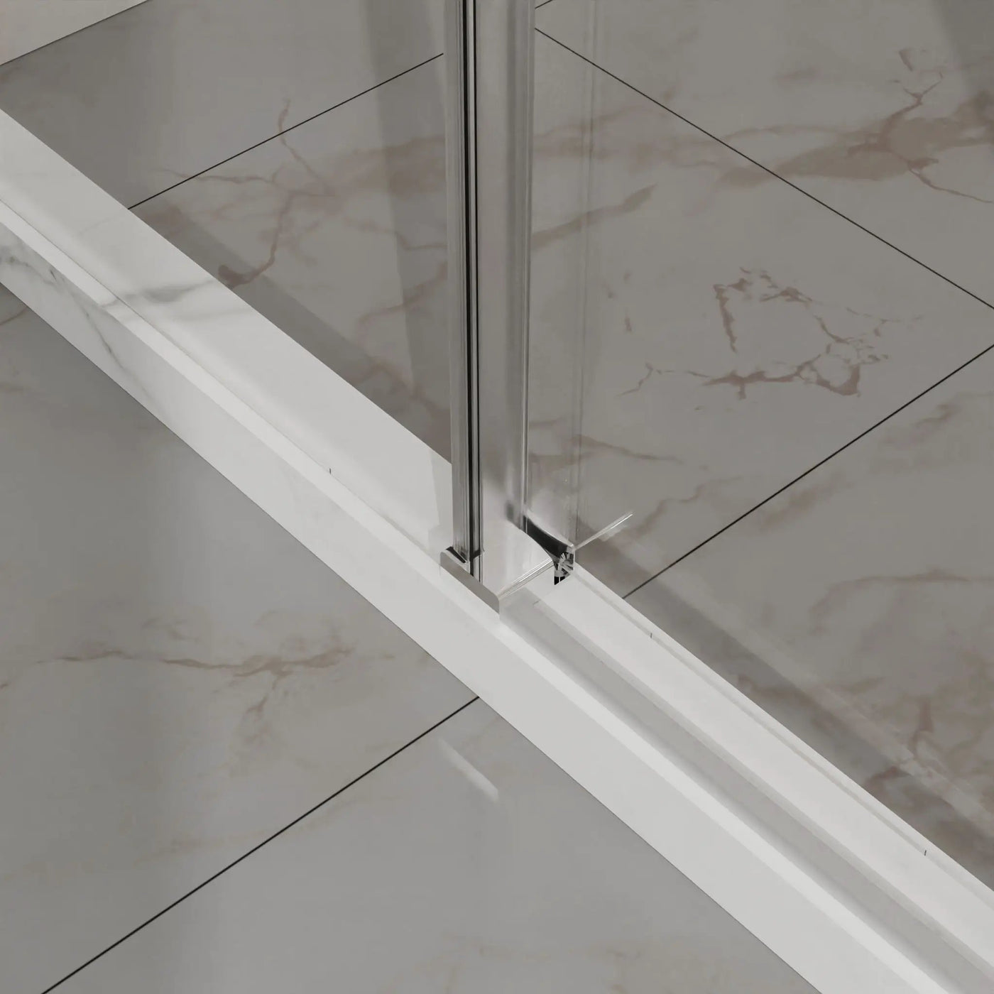 Frameless Tub Sliding Shower Door With Easy Clean Coating by HouseOfZazla