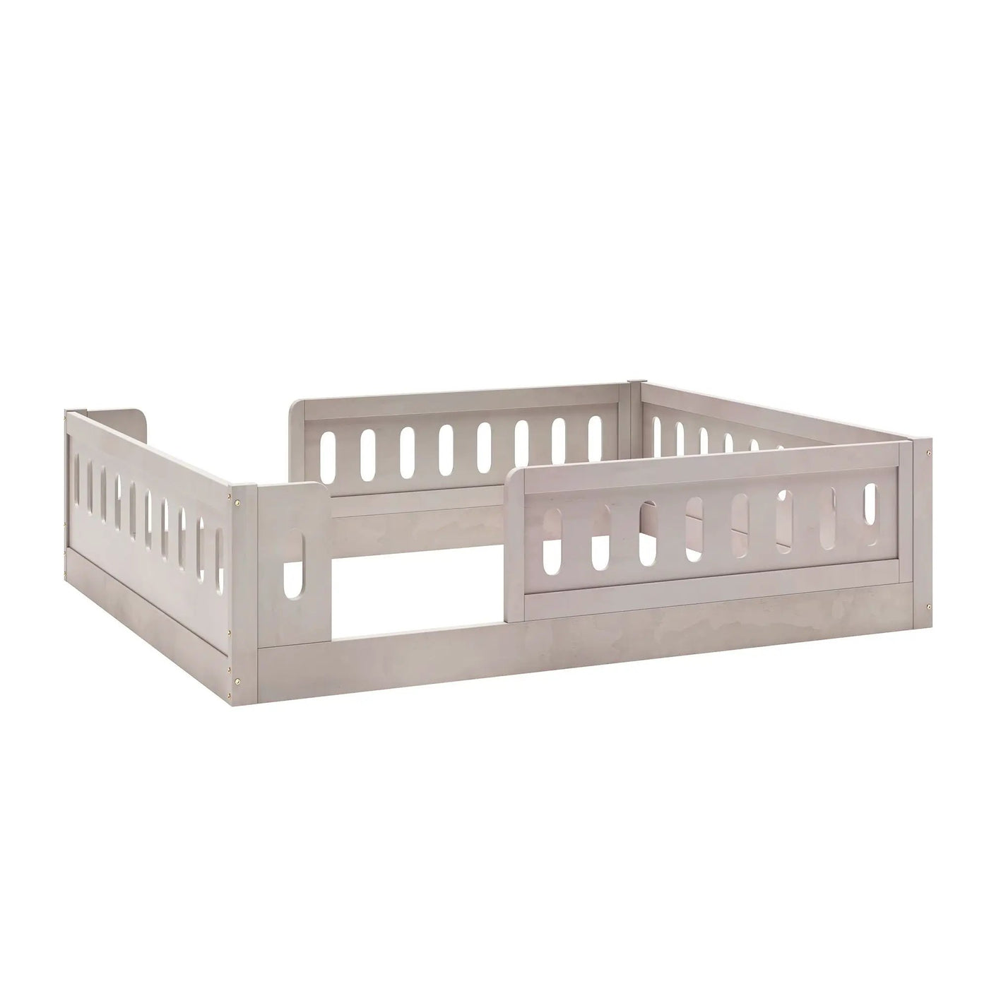 Platform Bed With Guardrail by HouseOfZazla