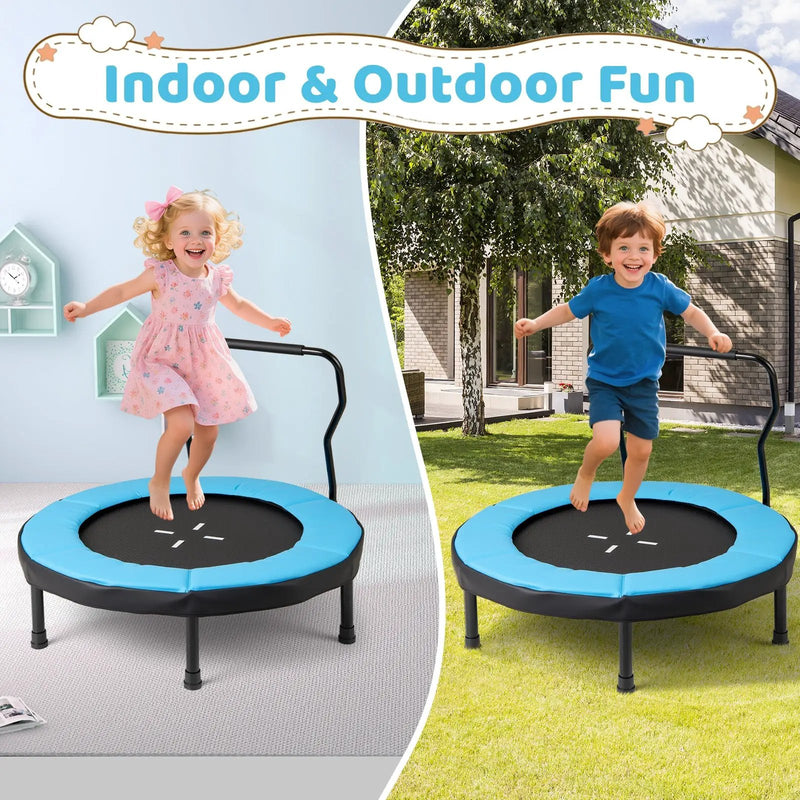 40 Inch Trampoline for Kids Indoor Outdoor Fitness Trampoline by DirectDeals