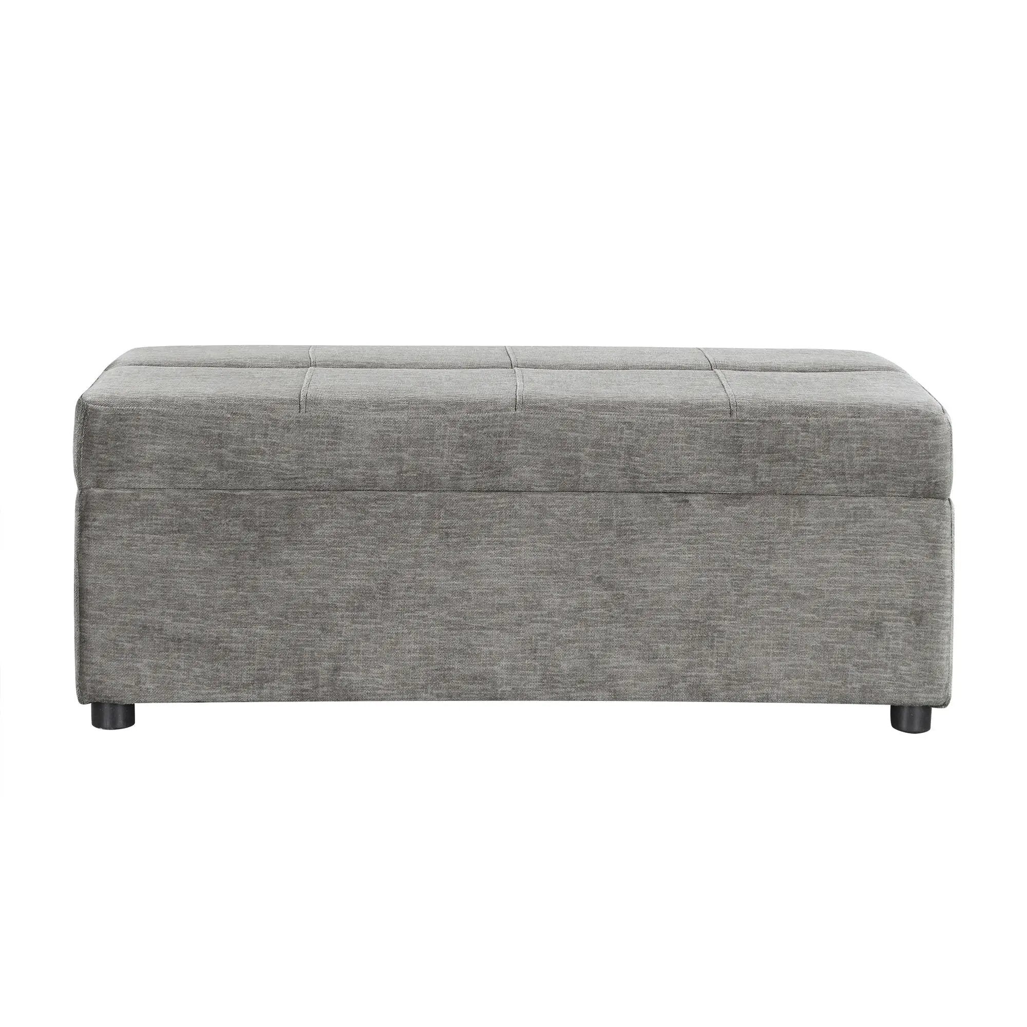 Twin Size Folding Ottoman Sleeper Bed With Mattress Convertible Guest Bed by Unique Piece Furniture
