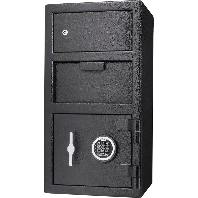 Large Locker Depository Safe With Digital Keypad 0 72 0 78 Cubic Ft - Black by HouseOfZazla