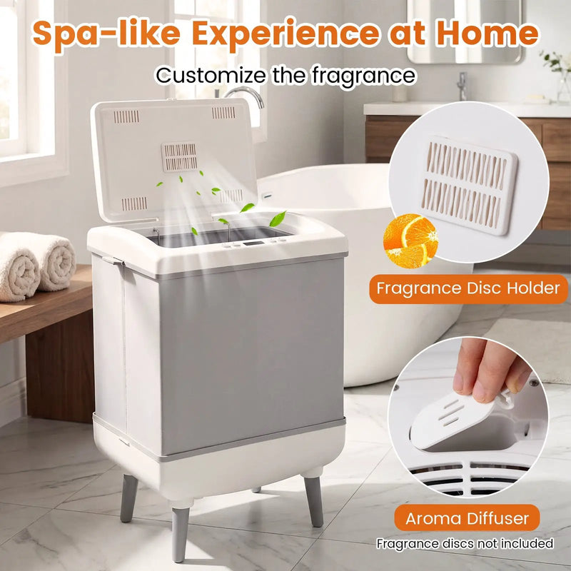 35L Large Towel Warmer with Heating and Drying Modes for Bathroom by DirectDeals