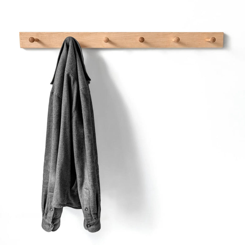 Classic Coat Rack by NookWoodworking