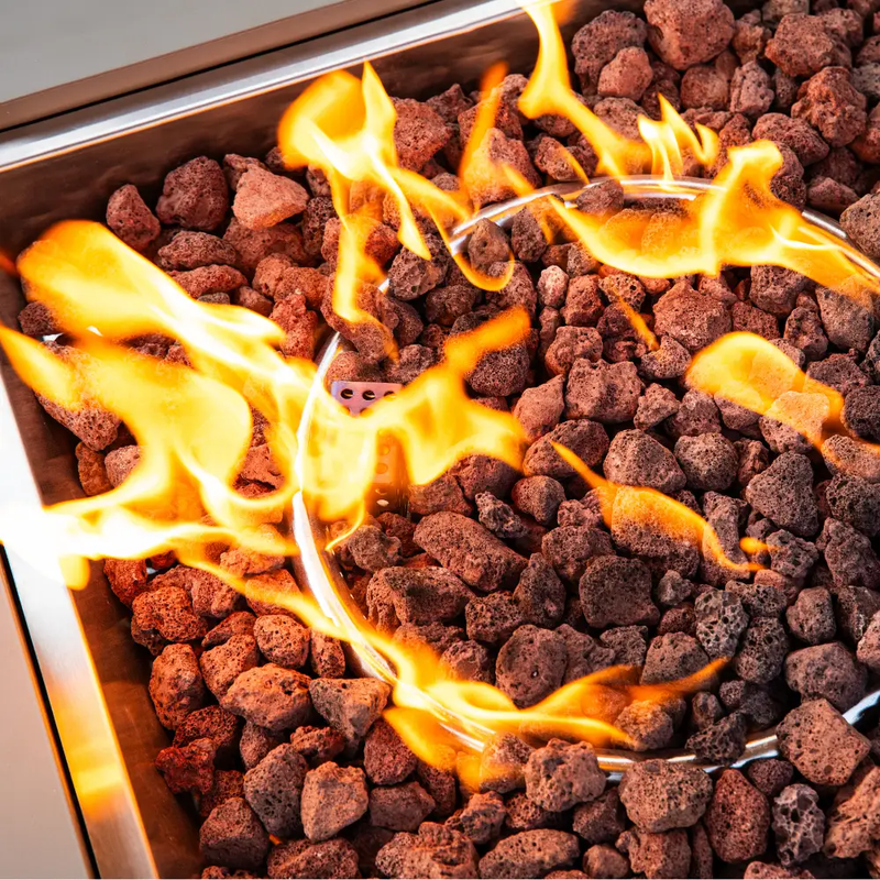 Propane Fire Pit Table Outdoor 50,000 BTU Firepits for Outside CSA Certified by EnvelorHome