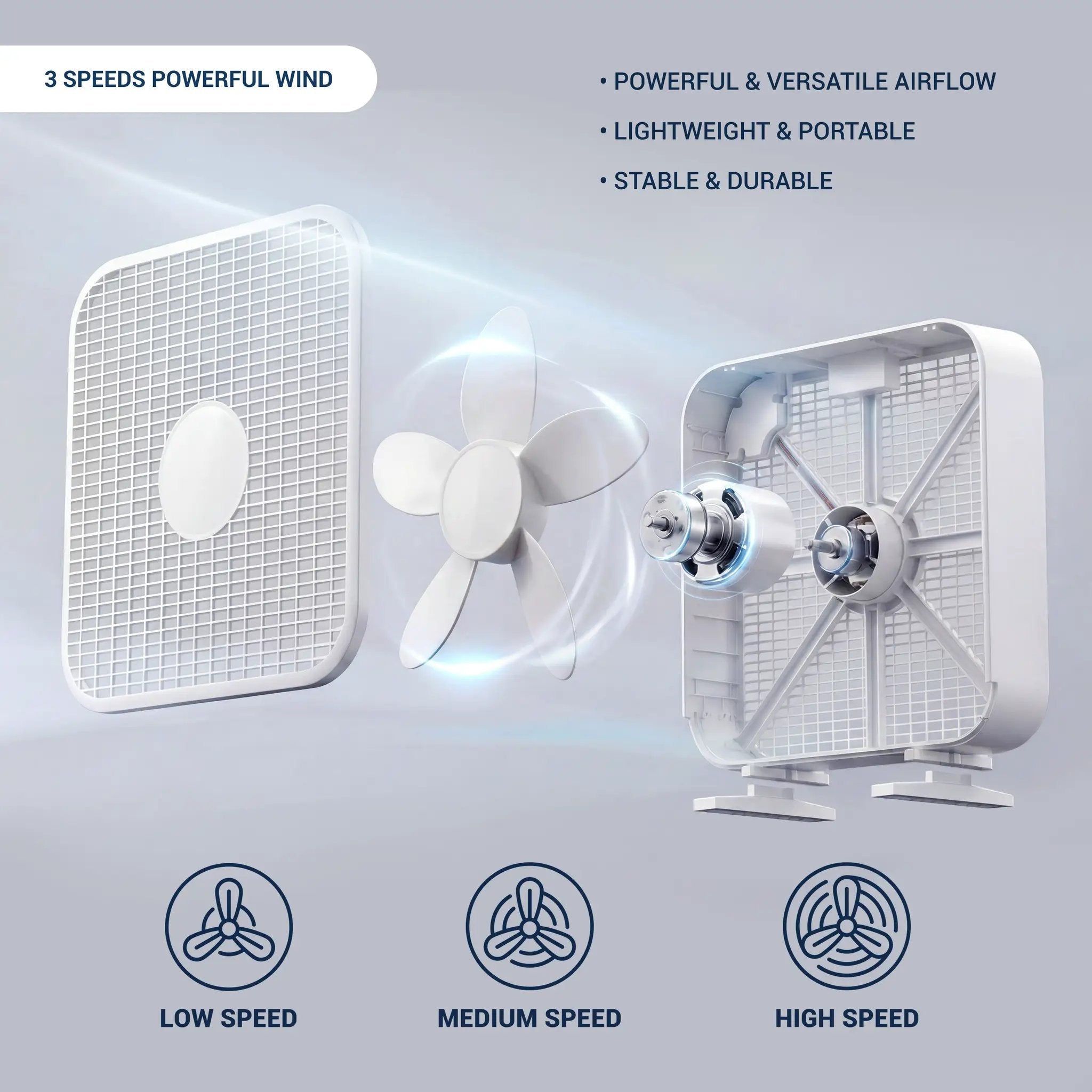 20 Inch Box Fan by HouseOfZazla