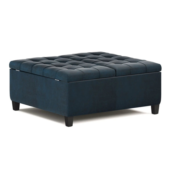 Harrison - Large Coffee Table Storage Ottoman, photo 2 of 30