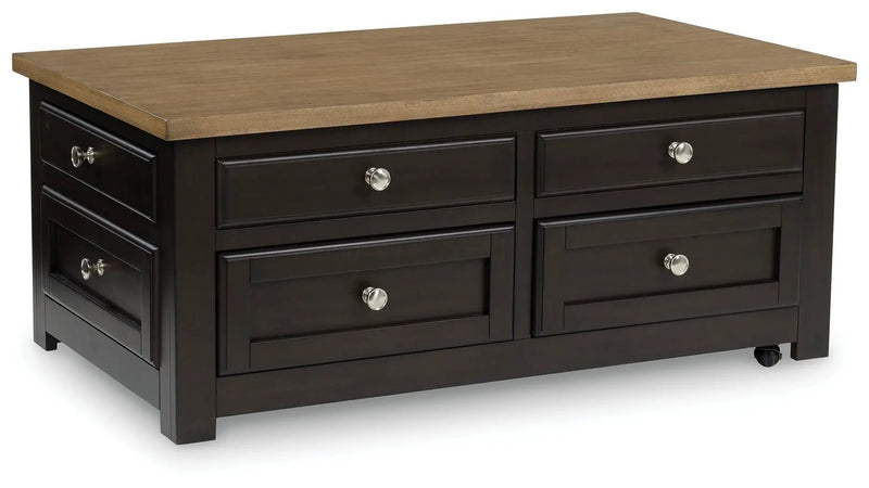 Drazmine - Lift Top Cocktail Table - Brown by Unique Piece Furniture