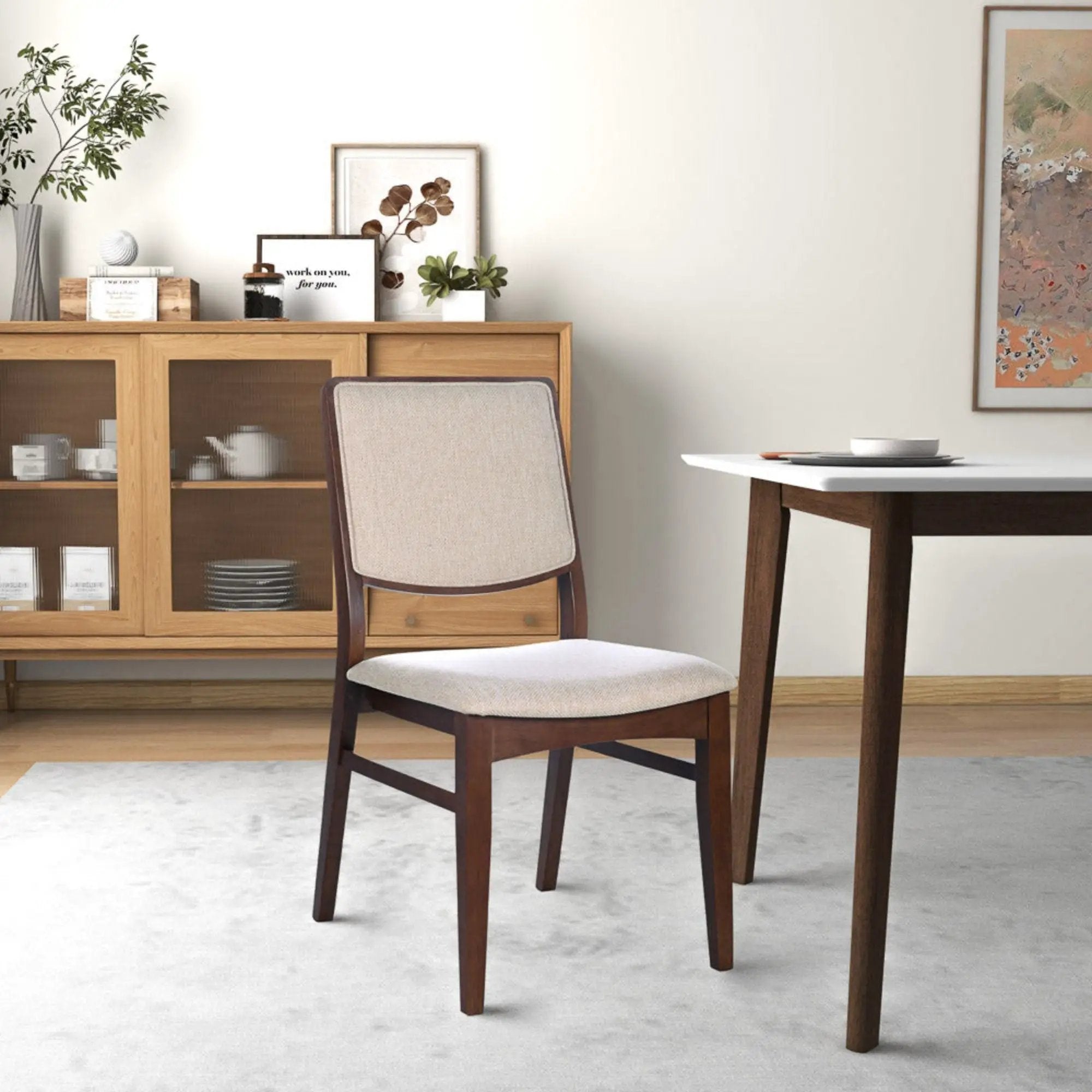 Skylar - Dining Chair (Set of 2) - Beige by Unique Piece Furniture