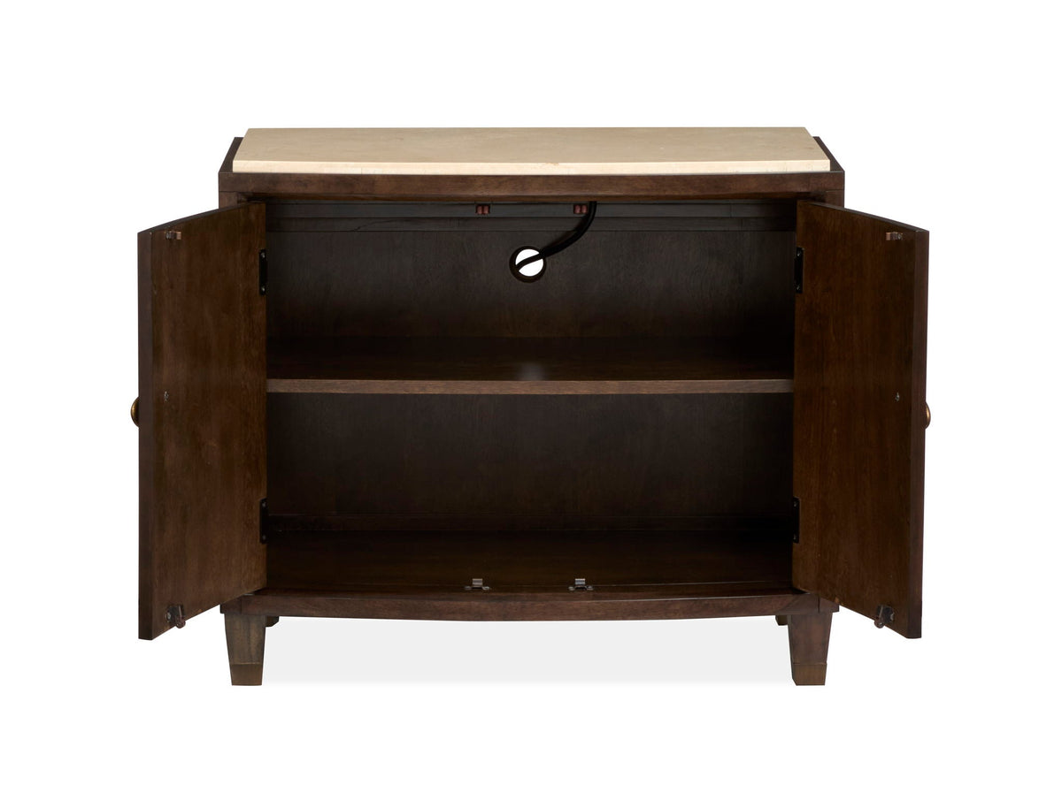 Rowan - Door Nightstand - Espresso, photo 4 of 7