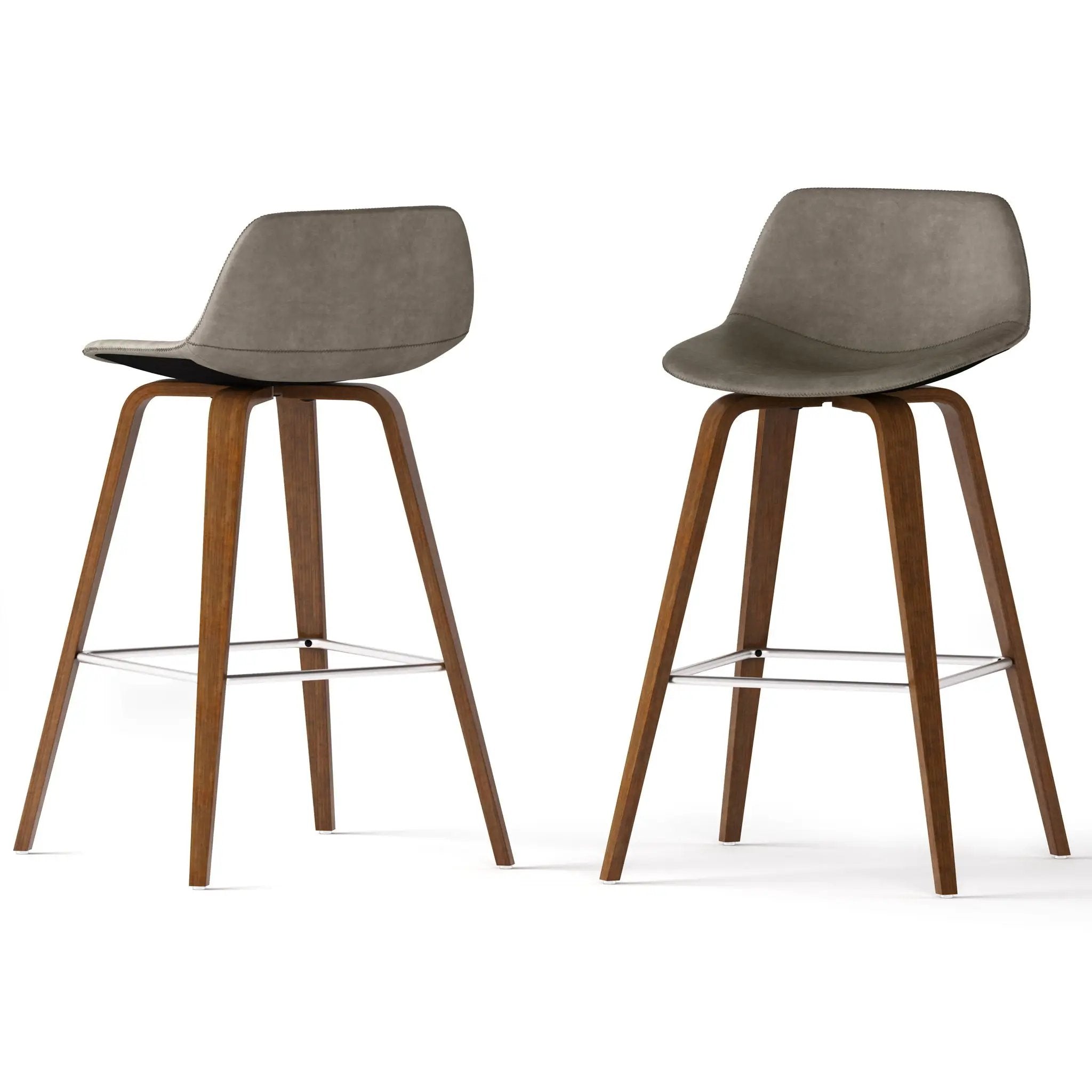 Randolph Bentwood - Counter / Bar Height Stool (Set of 2) by HouseOfZazla