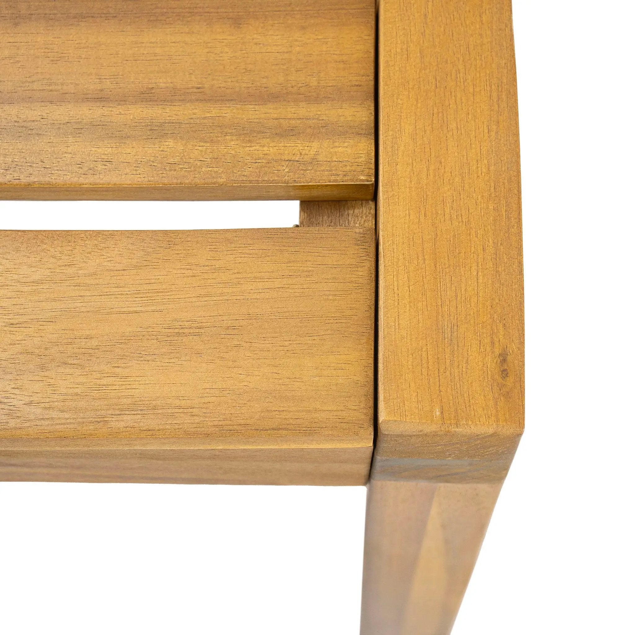 Outdoor Dining Side Chair (Set of 2) - Teak Finish by HouseOfZazla