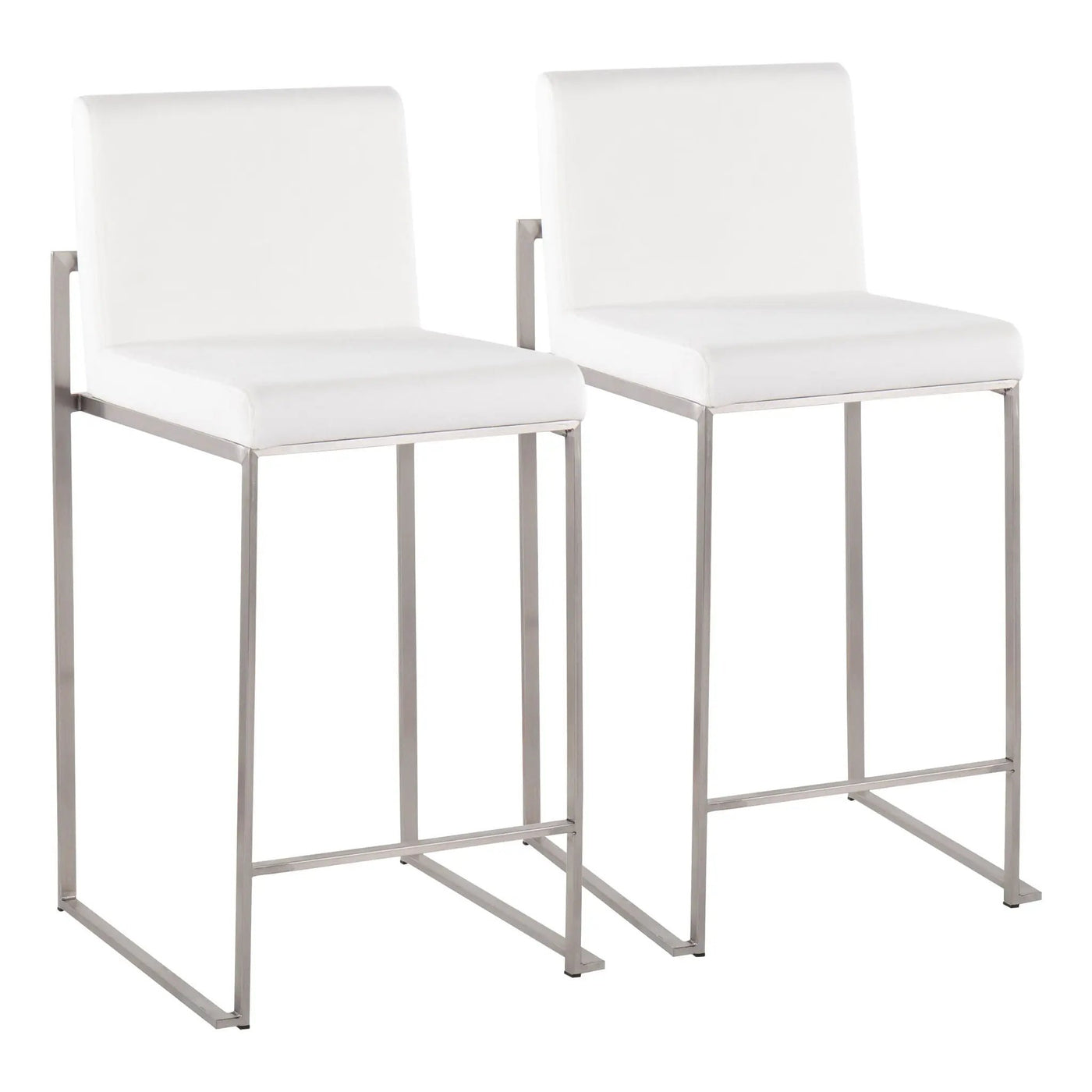 Fuji - Contemporary High Back Counter Stool, Functional Design by HouseOfZazla