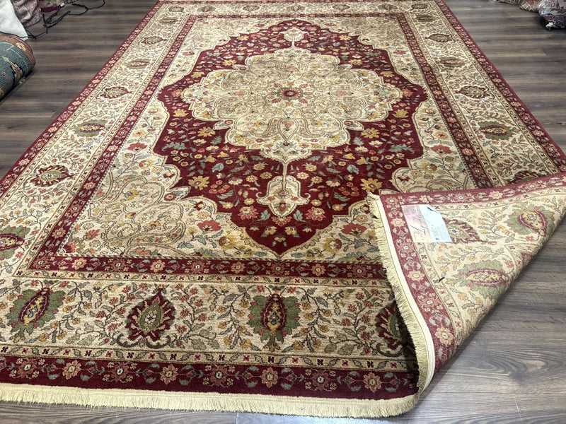 Karastan Rug 8.8 x 12, Antique Legends Royal Tabriz, Wool Pile, Vintage, Rare Design by Jewel Rugs