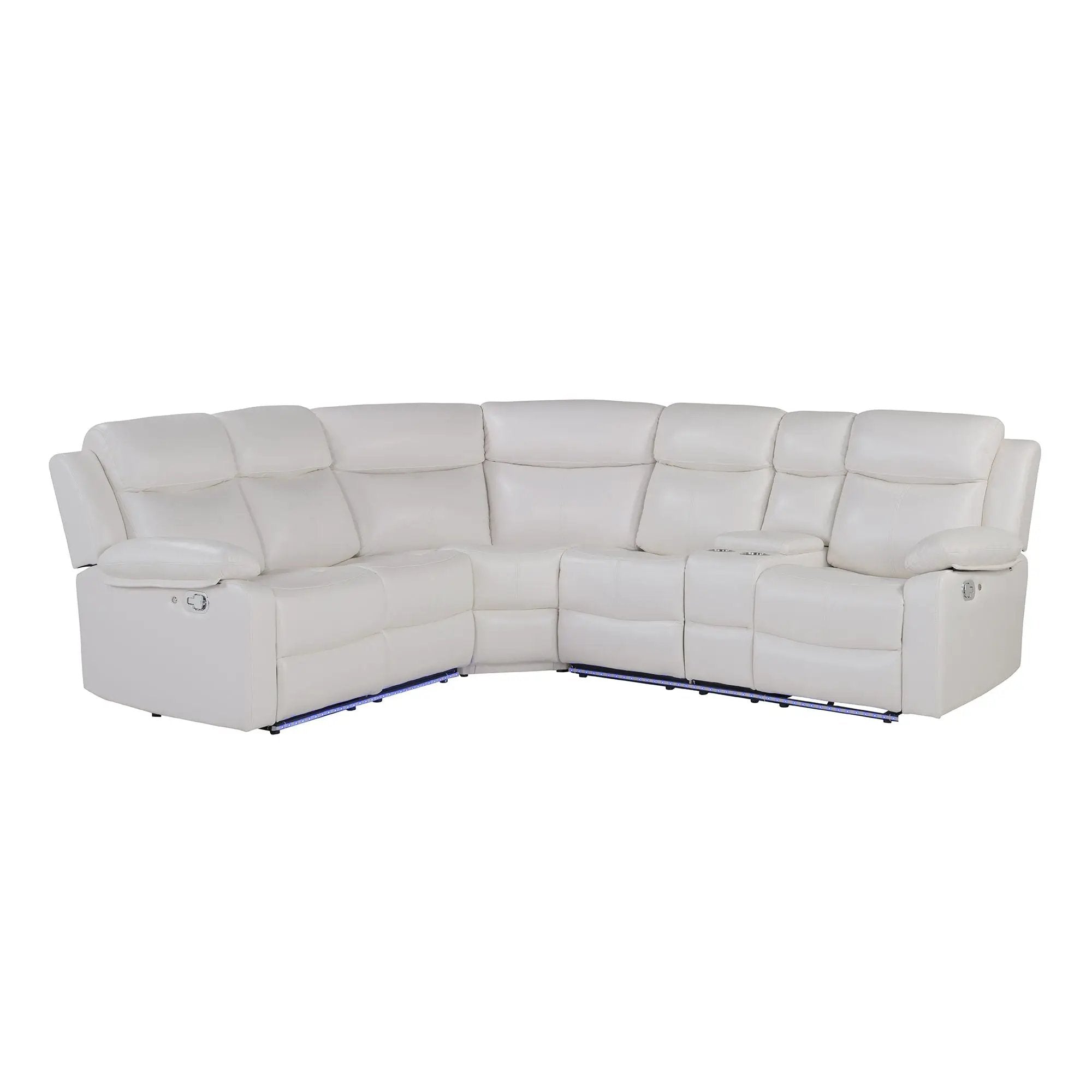 Sectional Sofa With Recline And Storage by Unique Piece Furniture