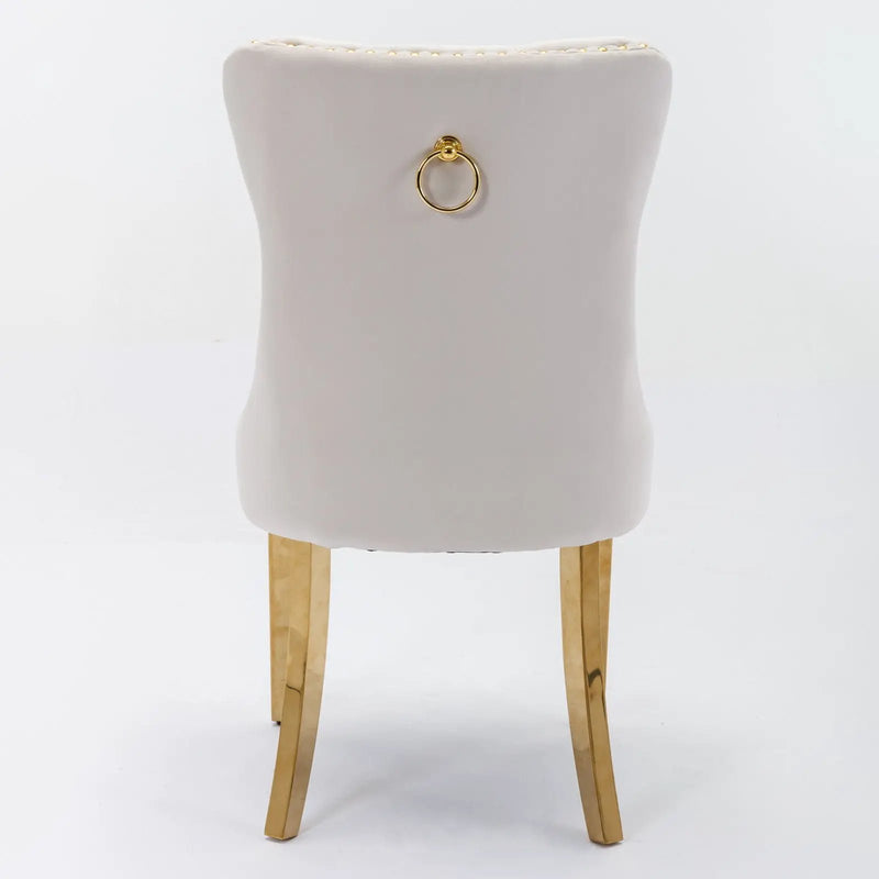 Nikki - Modern, High-End Tufted Dining Chair (Set of 2) by Unique Piece Furniture