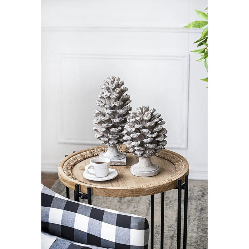 D7x10.5' Pinecone Table Decor by HouseOfZazla