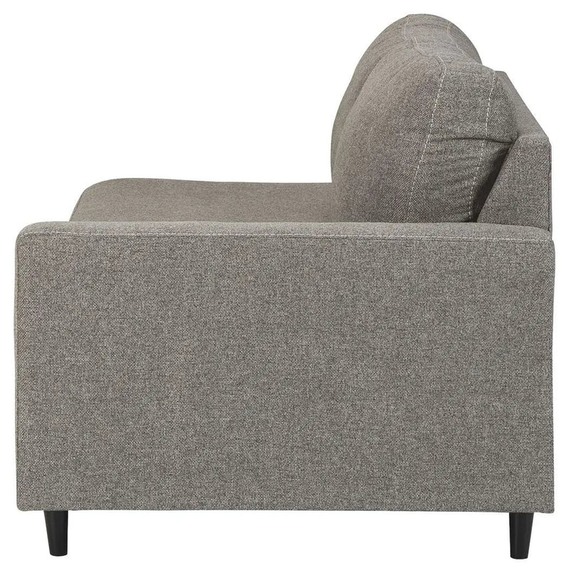 Lyman - RAF Corner Chaise - Graphite by Unique Piece Furniture