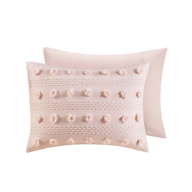 Full/Queen Clip Jacquard Comforter Set by HouseOfZazla
