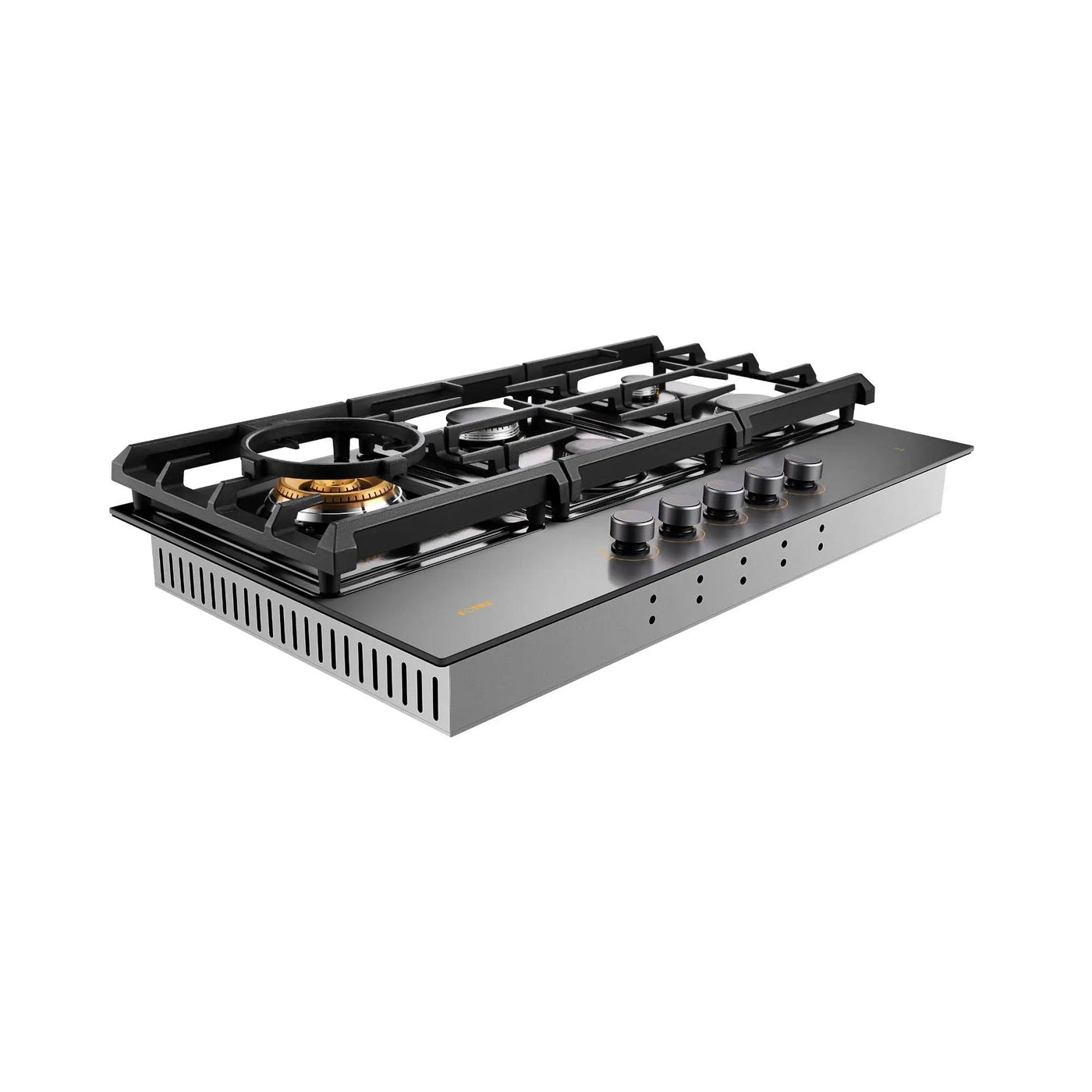 36" Anti-glare Glass Tri-Ring Gas Cooktop Series | GLG36501 by FOTILE