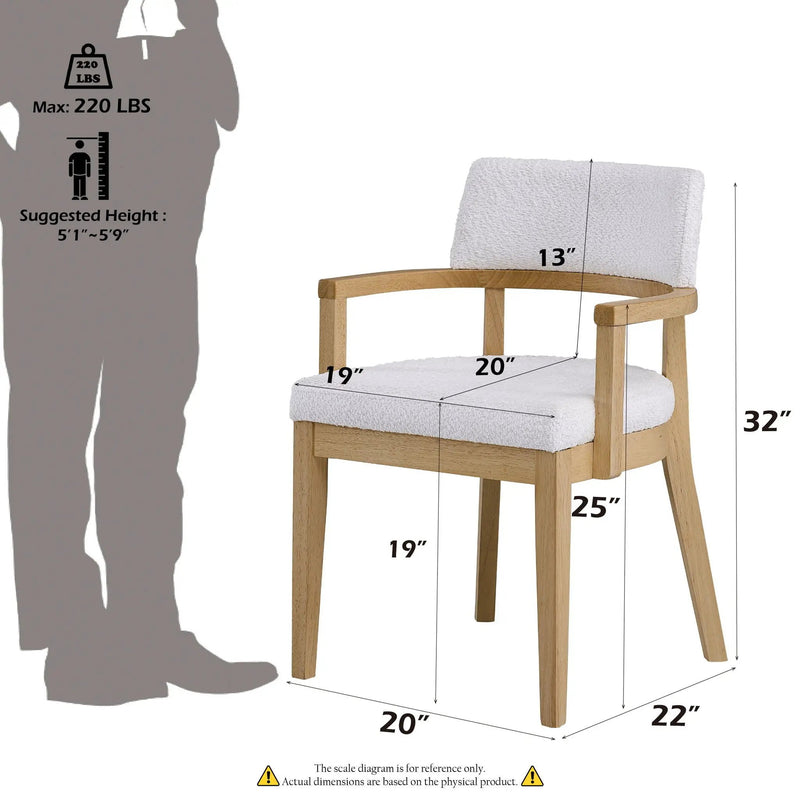Side Chair (Set of 2) - White by Unique Piece Furniture