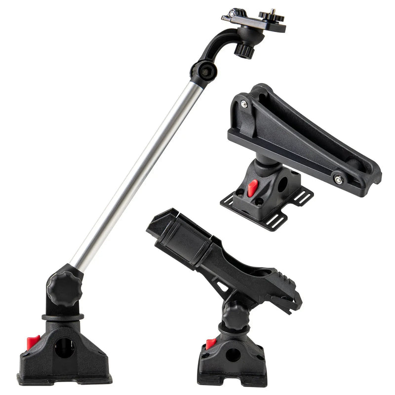 360° Rotatable Fishing Boat Kayak Accessory Set of 3 by DirectDeals