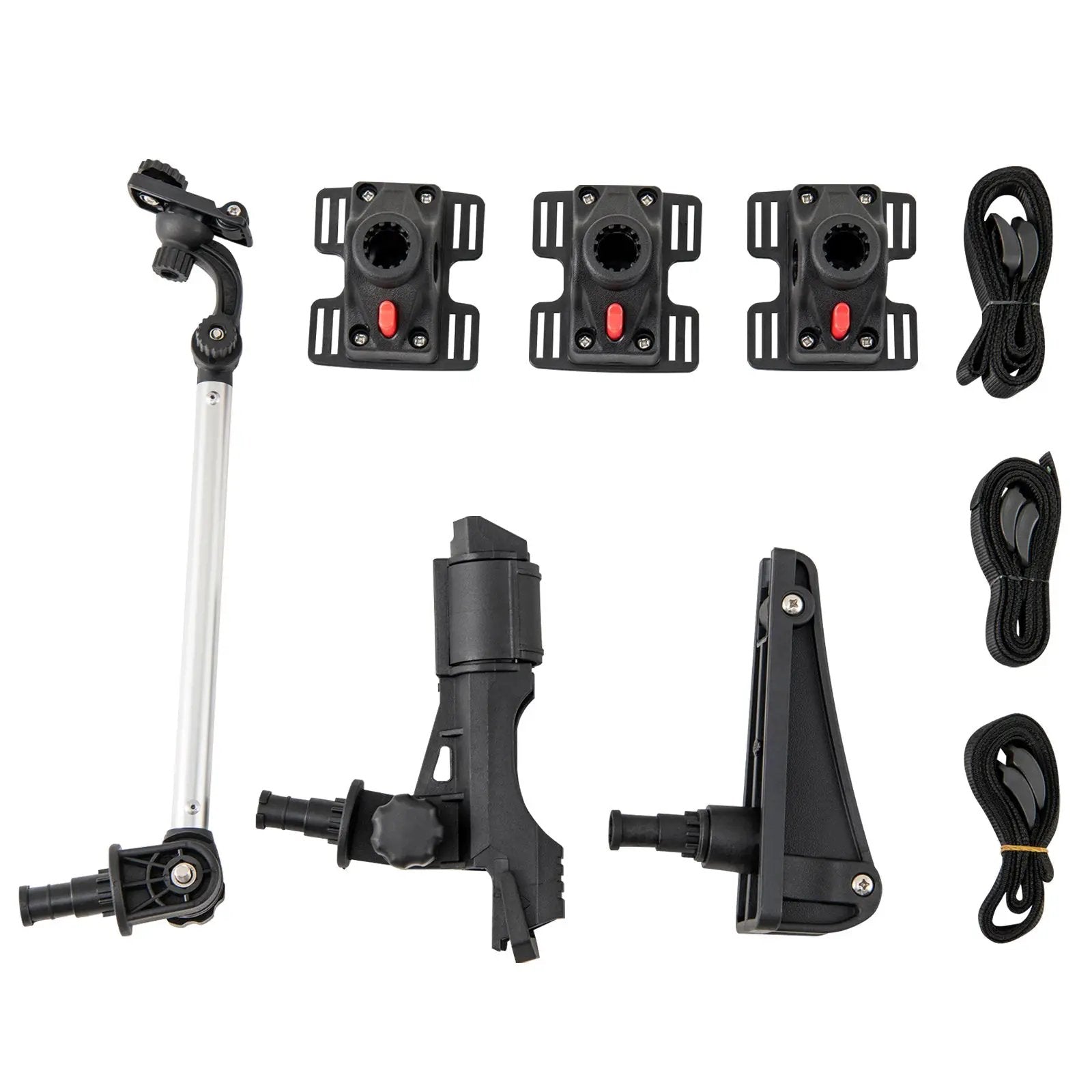 360° Rotatable Fishing Boat Kayak Accessory Set of 3 by DirectDeals