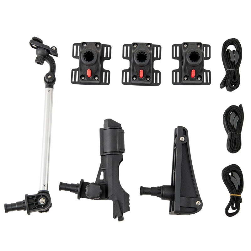 360° Rotatable Fishing Boat Kayak Accessory Set of 3 by DirectDeals