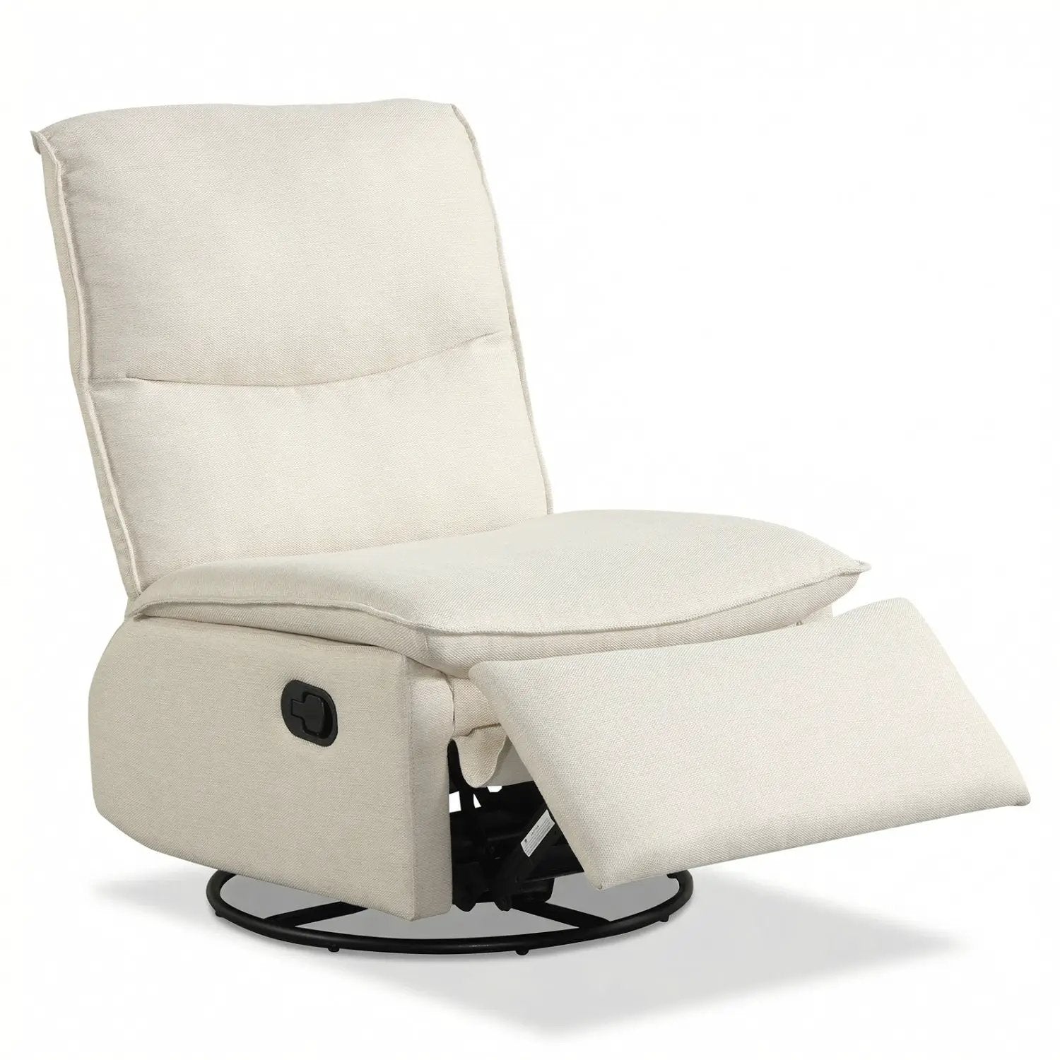 360° Swivel Rocking Chair with Cushioned Back for Living Room by DirectDeals