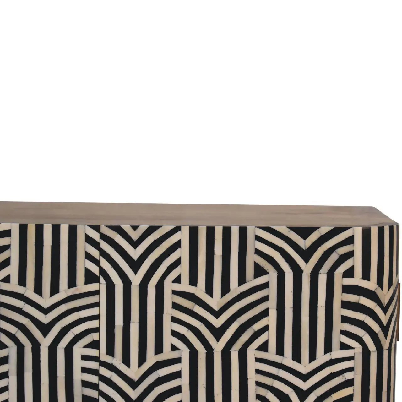 Edessa Bone Inlay Cabinet by Unique Piece Furniture