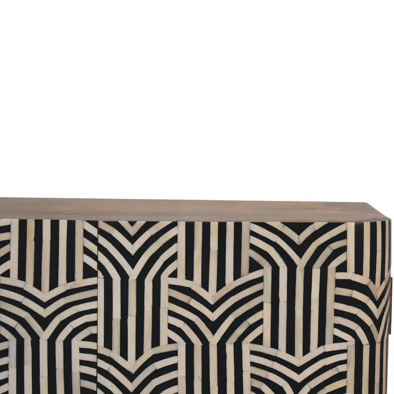 Edessa Bone Inlay Cabinet by Unique Piece Furniture