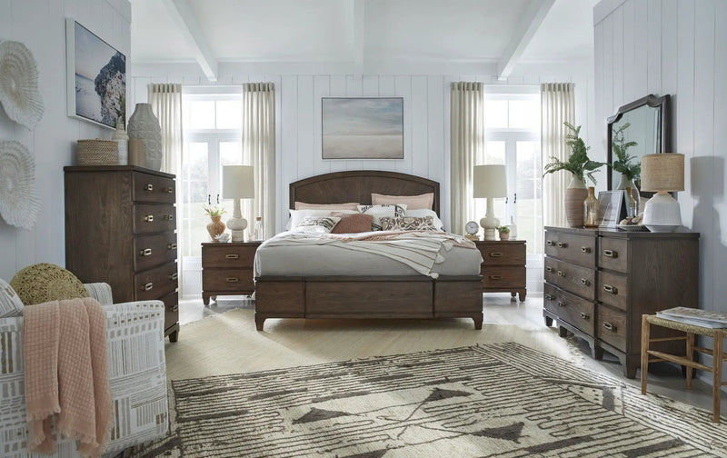 Sugar Mill - Drawer Nightstand - Spiced Rum by Unique Piece Furniture